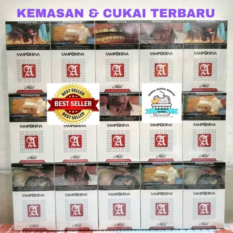 Rokok Sampoerna Mild Isi 16 1 Slop 🔥 Harga Grosir Mei 2025