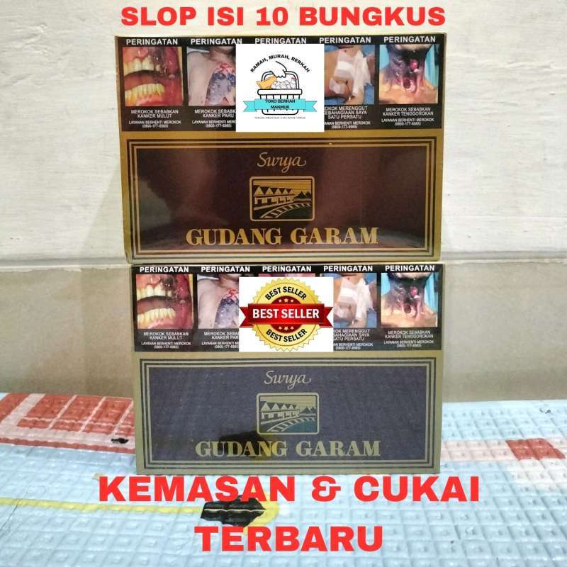 Promo Gudang Garam Surya 16 [ 1 Slop ] Diskon 5% Di Seller Toko 