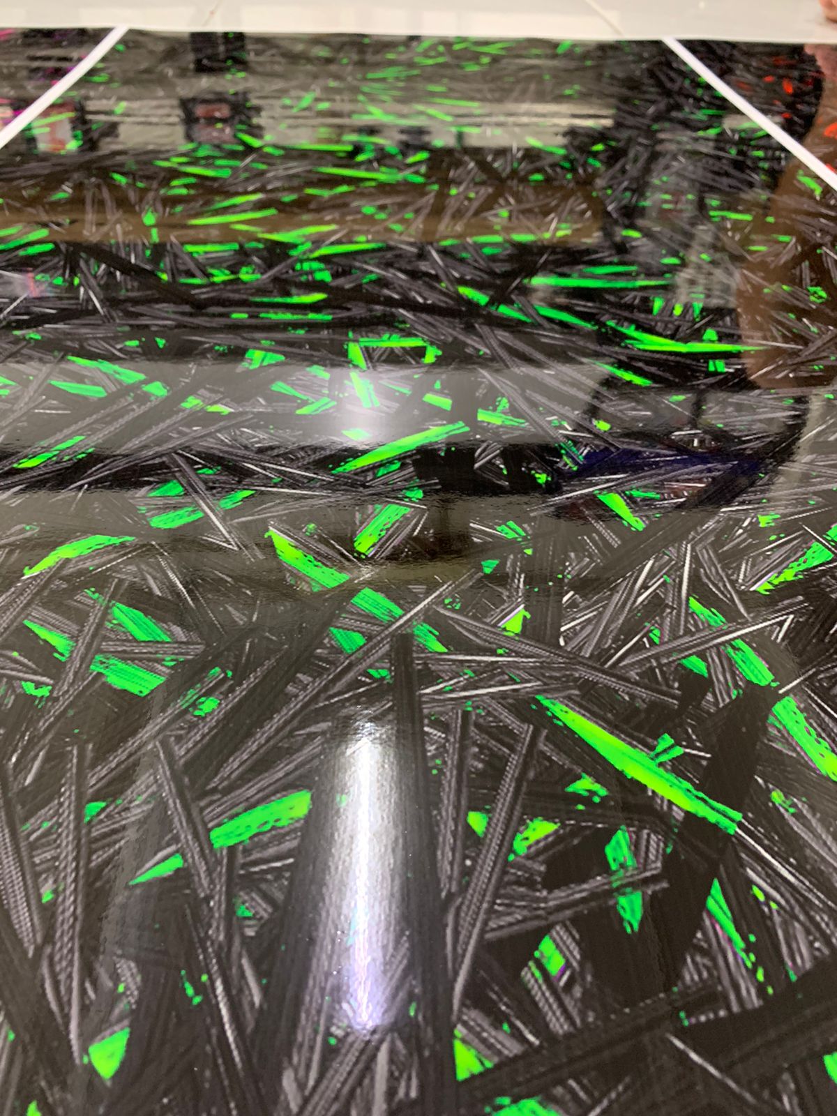 Jual Stiker Carbon Forged ,sticker Motif Carbon - 50x60 Biru Di Seller ...