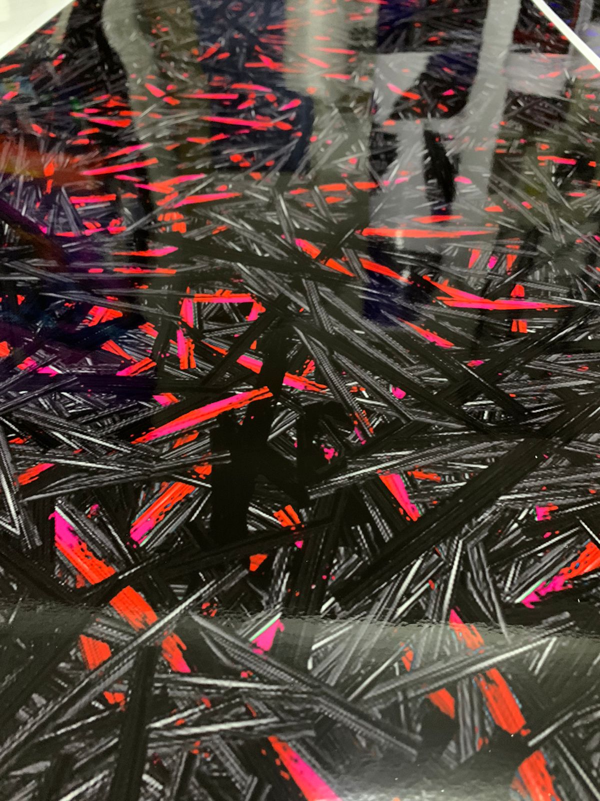 Jual Stiker Carbon Forged ,sticker Motif Carbon - 50x60 Biru Di Seller ...