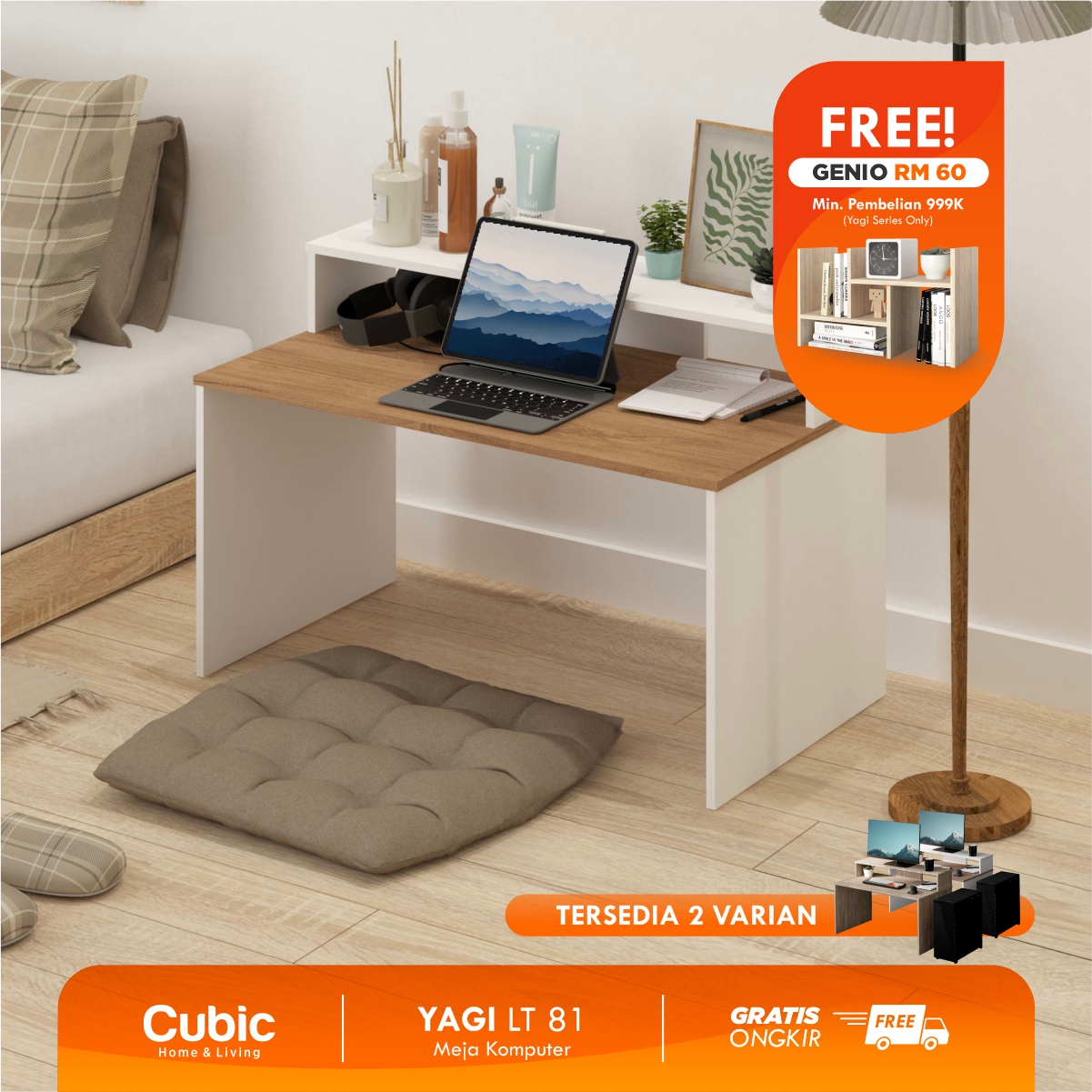 Promo Cubic Meja Komputer Rumah Meja Kerja Lesehan Minimalis Yagi promo-cubic-meja-komputer-rumah-meja-kerja-lesehan-minimalis-yagi