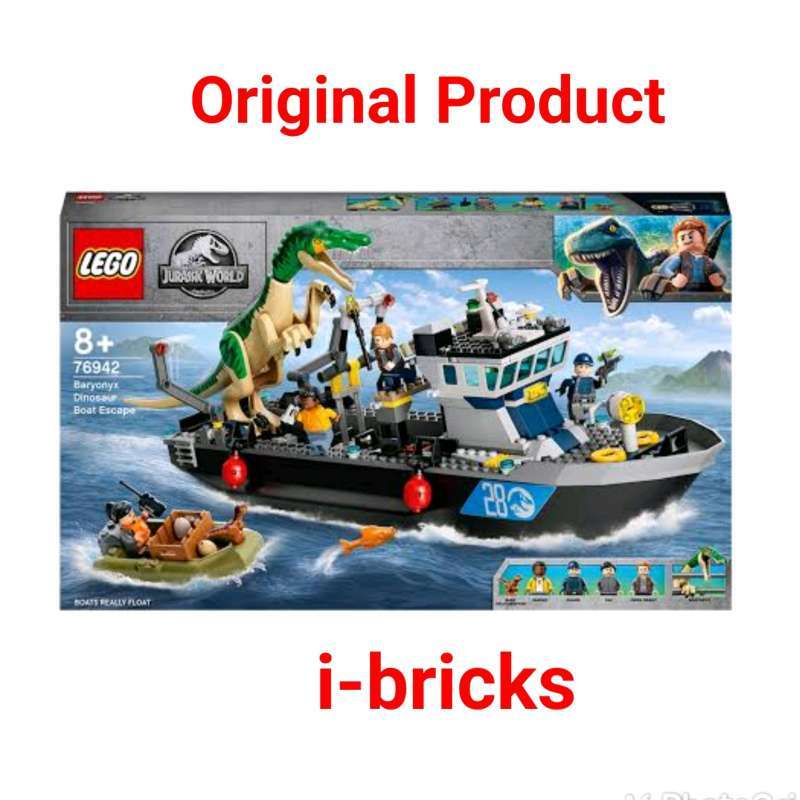 Baryonyx Lego Set Jual LEGO Jurassic World 76942 Baryonyx Dinosaur