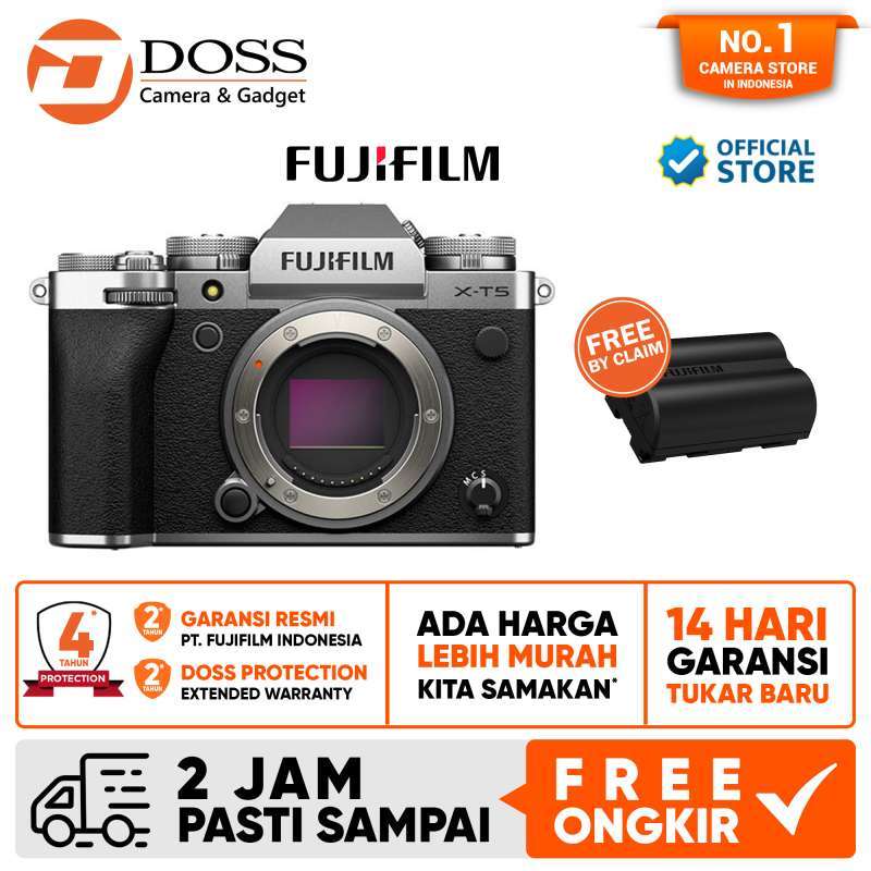 Jual Fujifilm Xt5 Mirrorless Camera Fujifilm Xt5 Silver Body Di