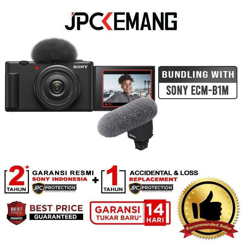 Promo Jpc Kemang Sony Zv-1f Vlogging Camera Sony Zv1f Sony Zv1 F