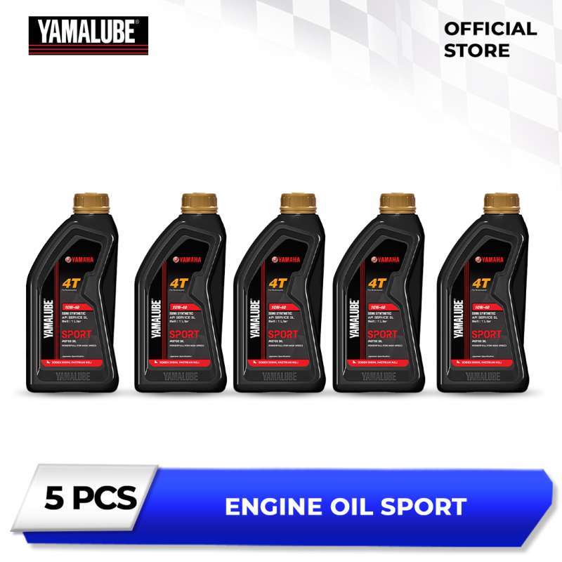 Jual Yamaha Yamalube Engine Oil Sport [pack Of 5] Di Seller Yamaha ...