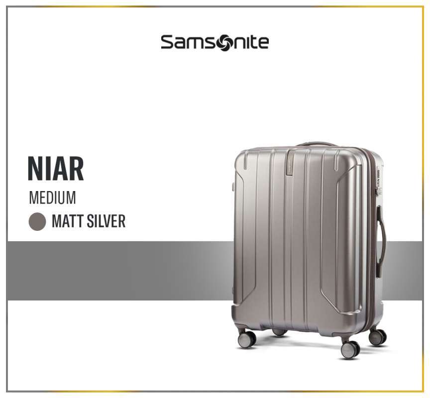 Promo Samsonite Koper Hardcase Niar Medium 24 Inch New Lock Matt