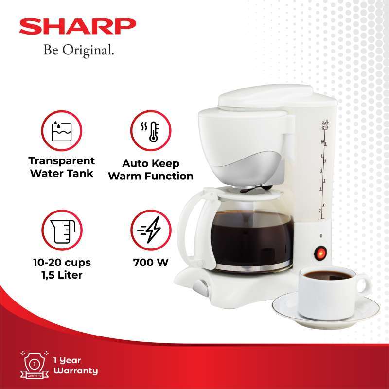 Sharp coffee maker hot sale