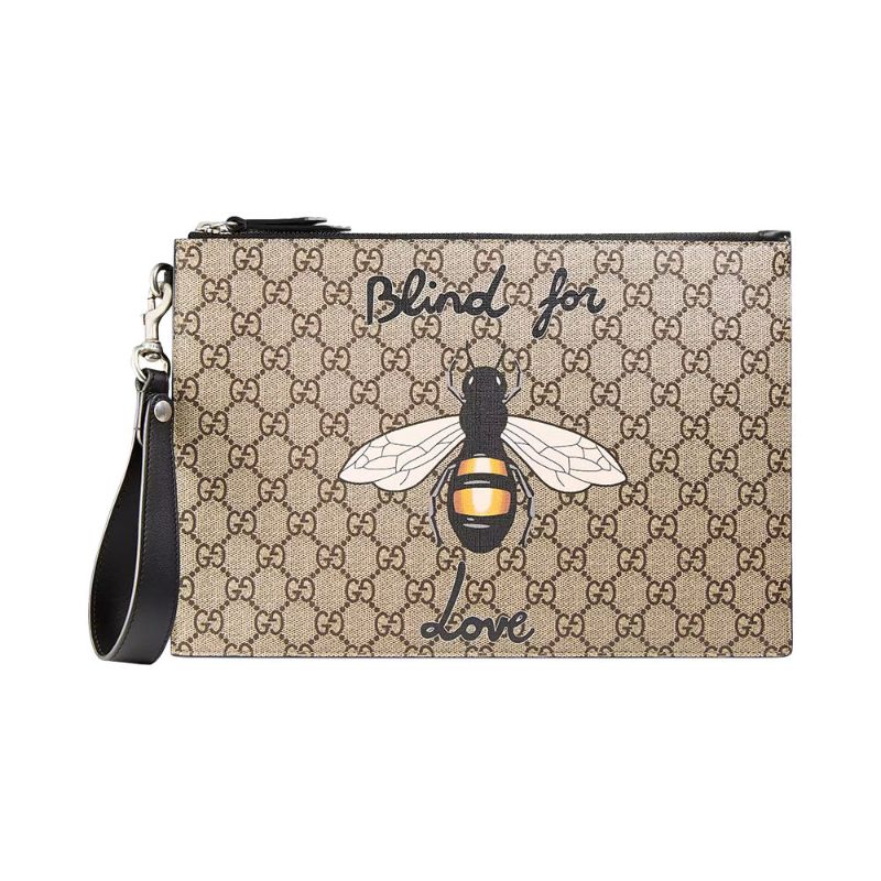 Gucci beige gg shop supreme bestiary tote
