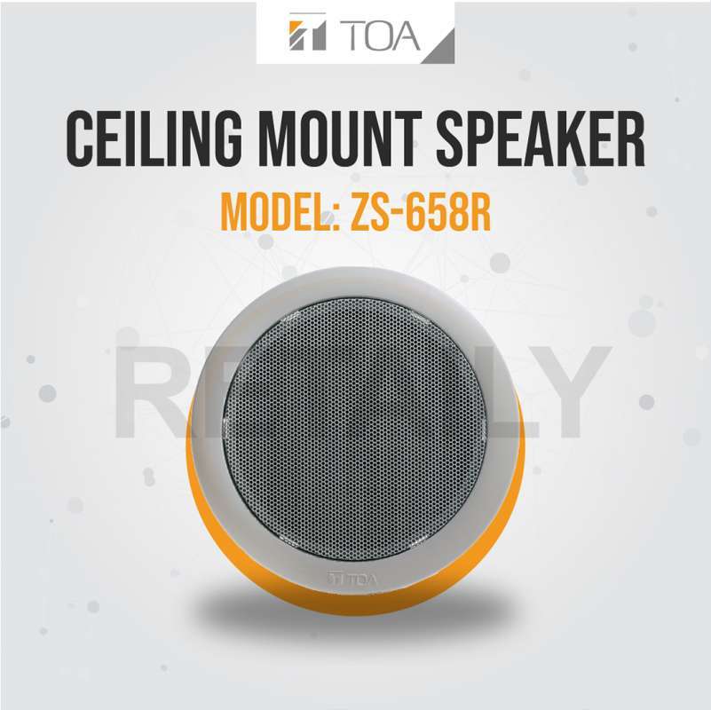 Ceiling Mount Speaker Plafon Toa Ceiling Speaker CEILING MOUNT TOA