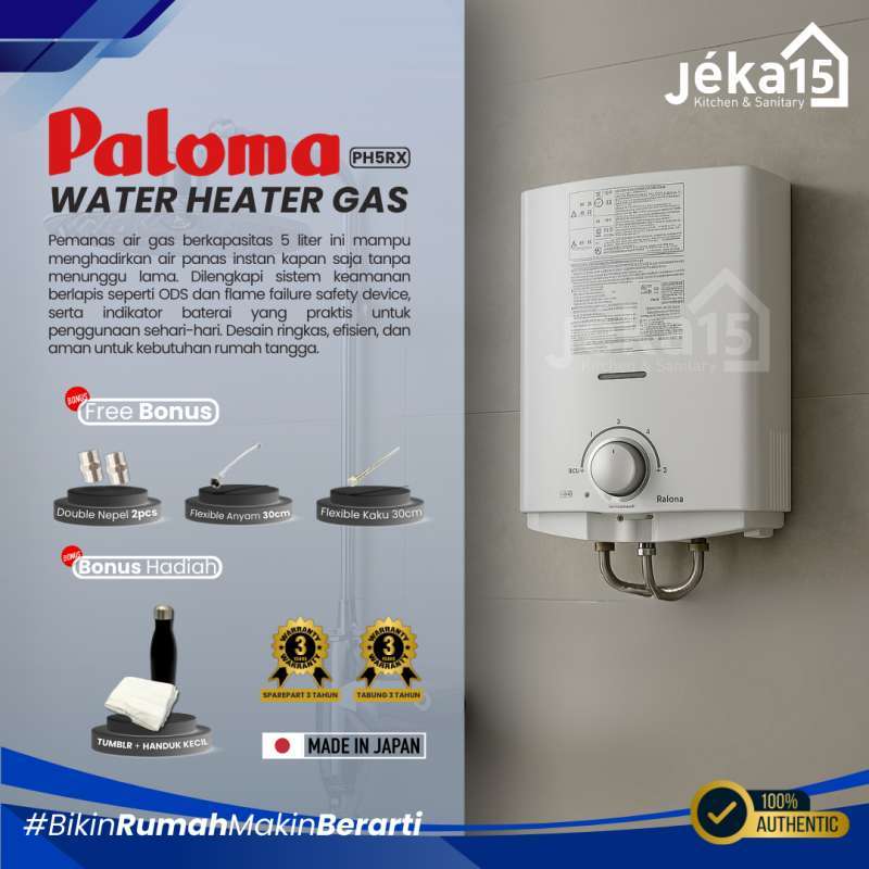 Jual Paloma Ph5rx Water Heater Gas Berkualitas Di Seller Jeka15