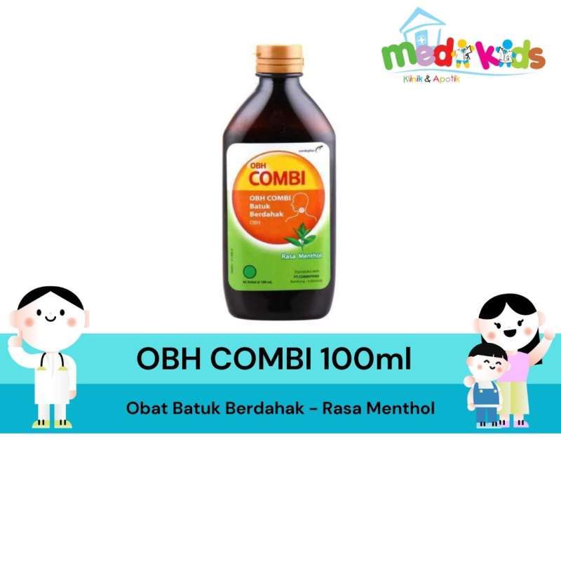 Jual Obh Combi 100ml - Obat Batuk Berdahak Rasa Menthol Di Seller