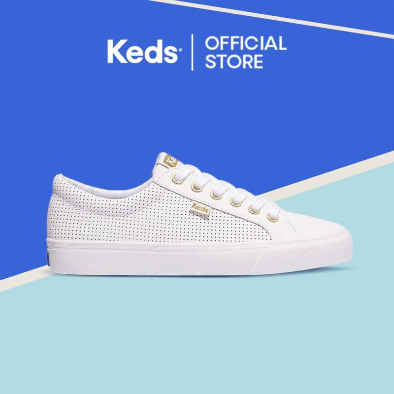 Promo Keds Women Jump Kick Leather Wh64952 Diskon 55% Di Seller