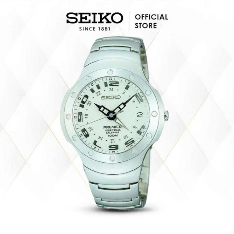 Jam Tangan Pria Seiko Premier Classic SLT065 Perpetual Calendar Ori