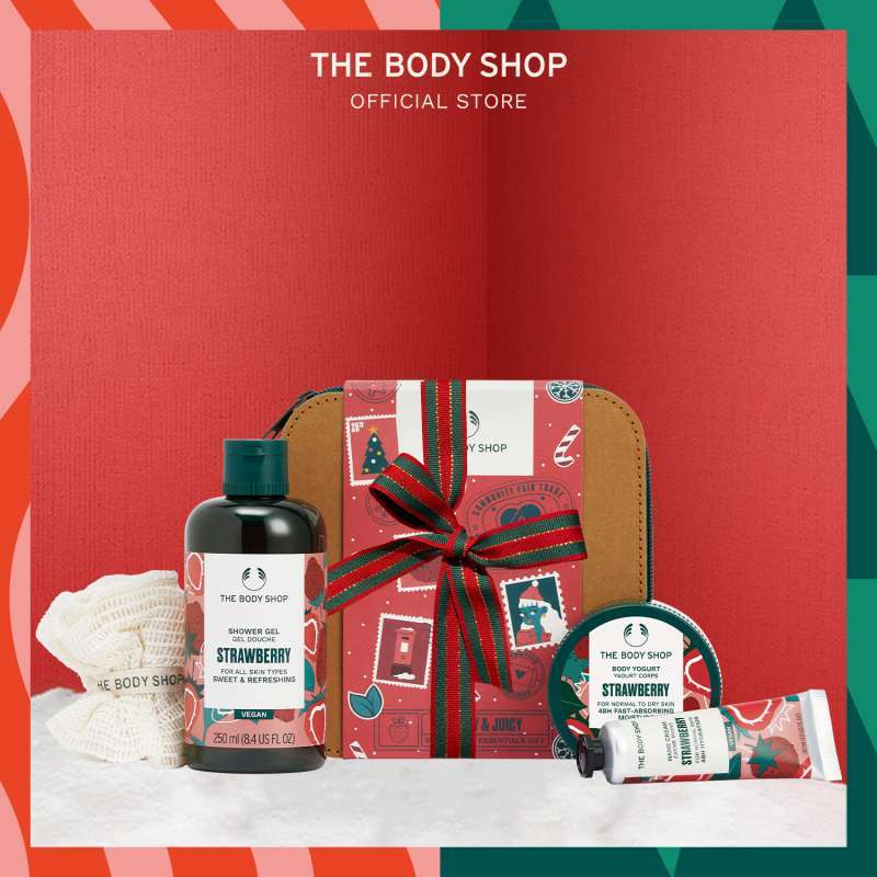 Jual The Body Shop Christmas Gift Hamper Fruity And Moisturizing