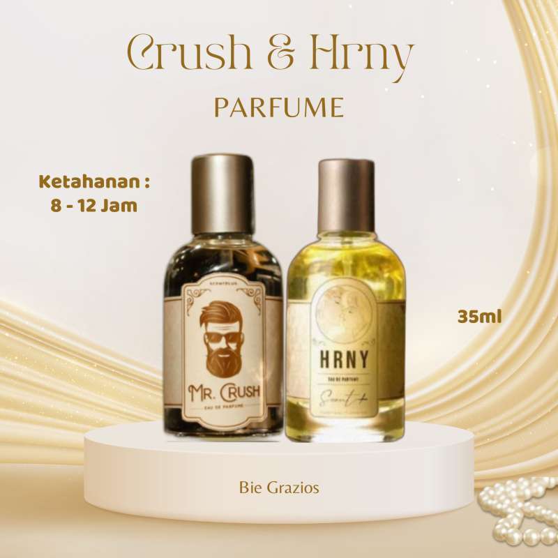 Parfume Mr Crush Hrny Parfum Pria Wanita Premium Wangi Tahan Lama BUY  GET