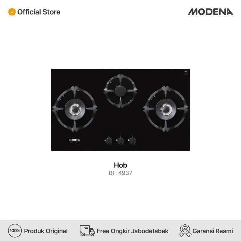 Promo Modena Built-in Gas Hob - Bh 4937 Diskon 18% Di Seller Modena ...