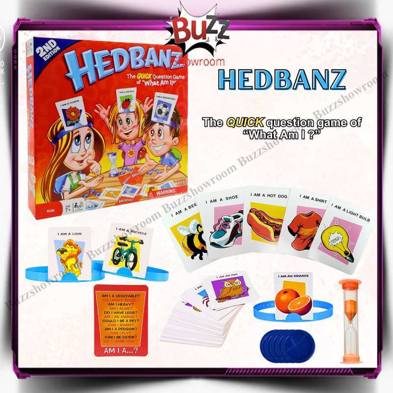 Jual Hedbanz The Quick Question Games Of What Am I? Di Seller
