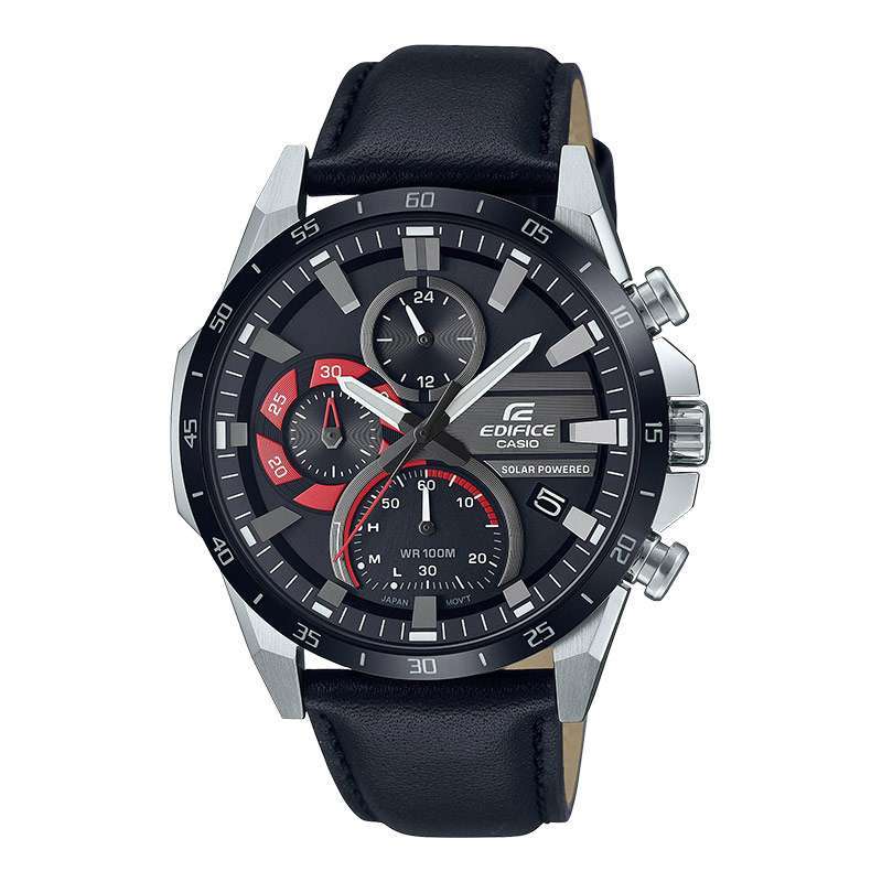 Promo Jam Tangan Pria Casio Edifice Eqs 940bl 1avudf Solar Powered Chronograph Black Dial Black Leather Band Diskon 40 Di Seller Machtwatch Official Store Kedoya Utara 2 Kota Jakarta Barat Blibli