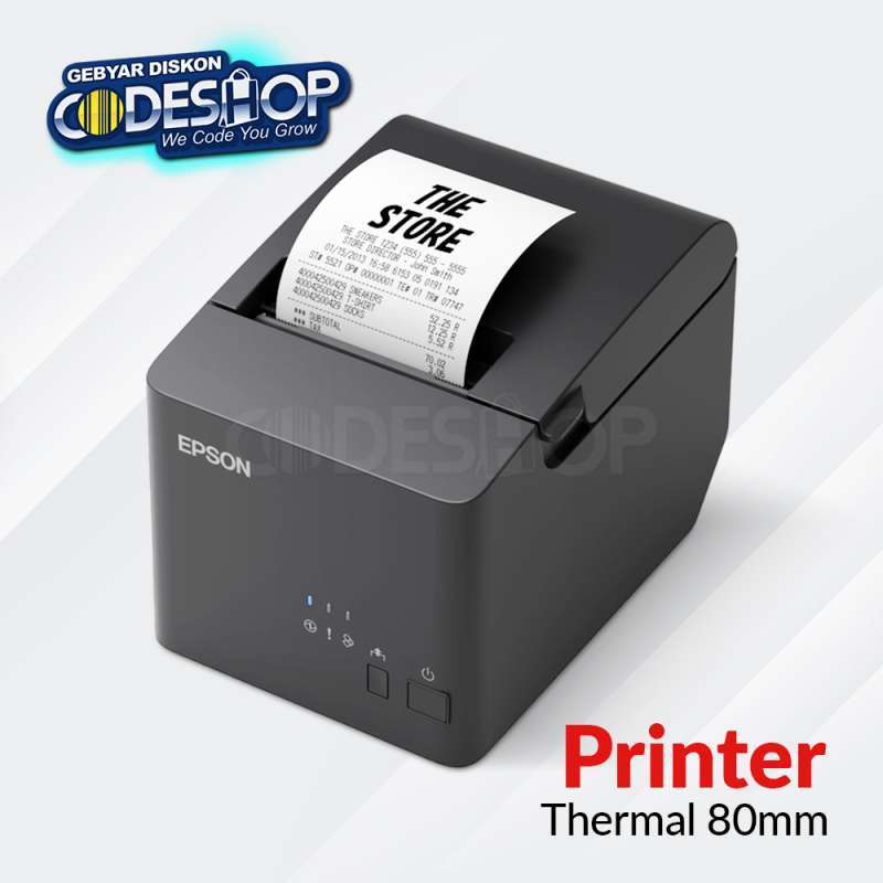 Jual Epson TMT82X Printer Kasir Thermal POS Auto Cutter USB Serial LAN