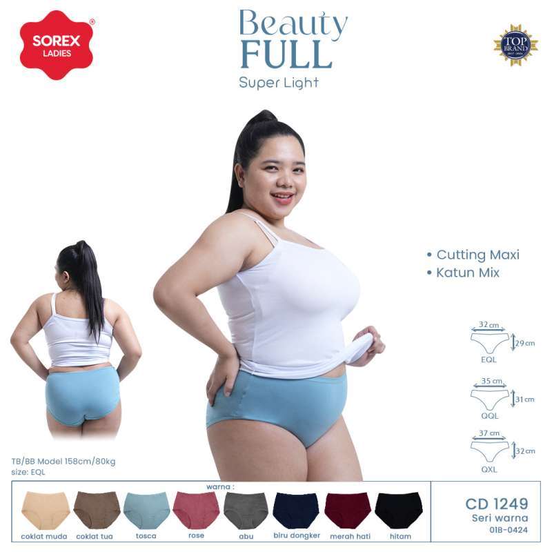 Jual Sorex Cd Basic Maxi Super Light Celana Dalam Wanita Extra Size ...