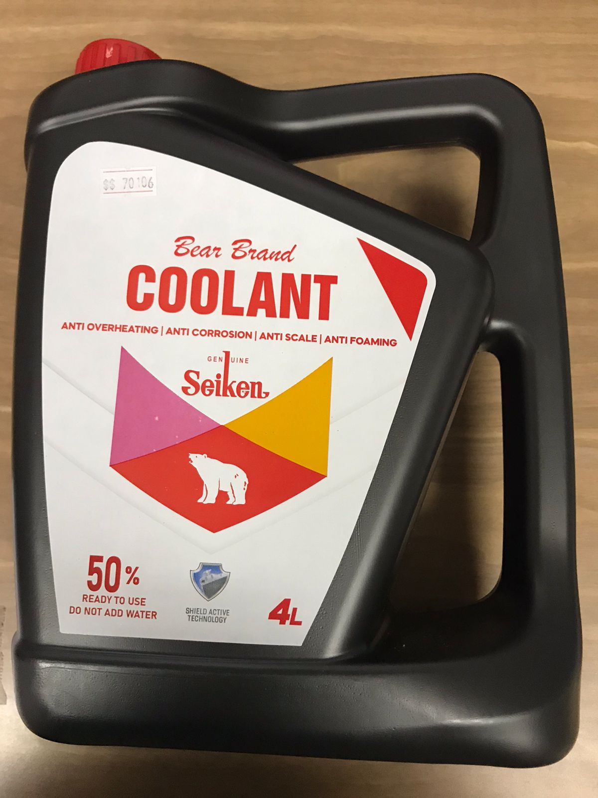 Jual Air Radiator Coolant Seiken 50 Persen Concentrate Red / Merah 4 ...