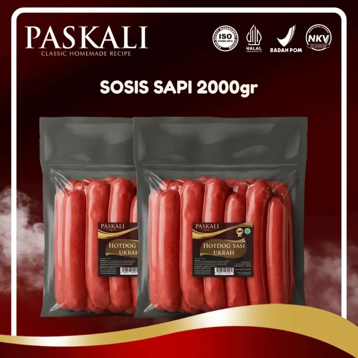 Paskali Jual Paskali Sosis Sapi Paskali 2000 Gram Merah (hotdog Sapi) Di Seller ...