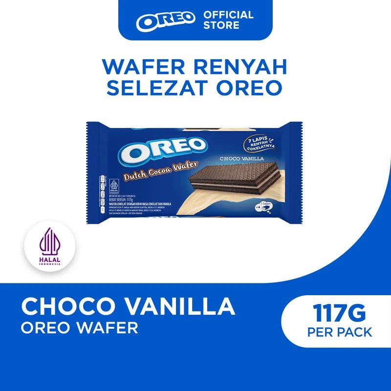 Promo Oreo Vanilla Wafer Regular [117g] Diskon 15% Di Seller Mondelez ...