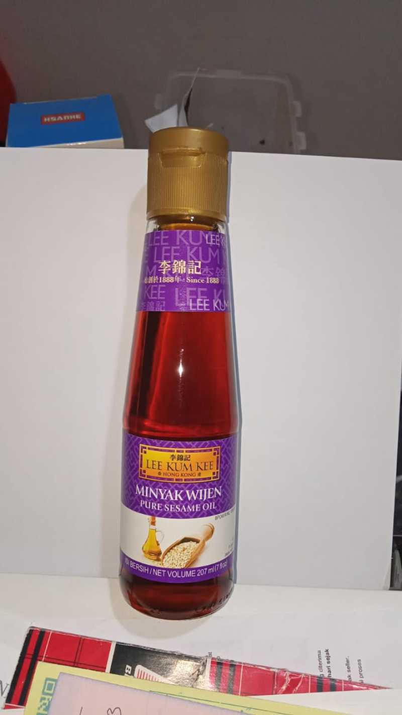 Jual Lee Kum Kee Pure Sesame Oil Minyak Wijen [207 Ml] Halal Di Seller