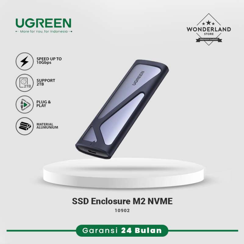 Promo Ugreen Ssd Enclosure Sata/nvme To USB-C