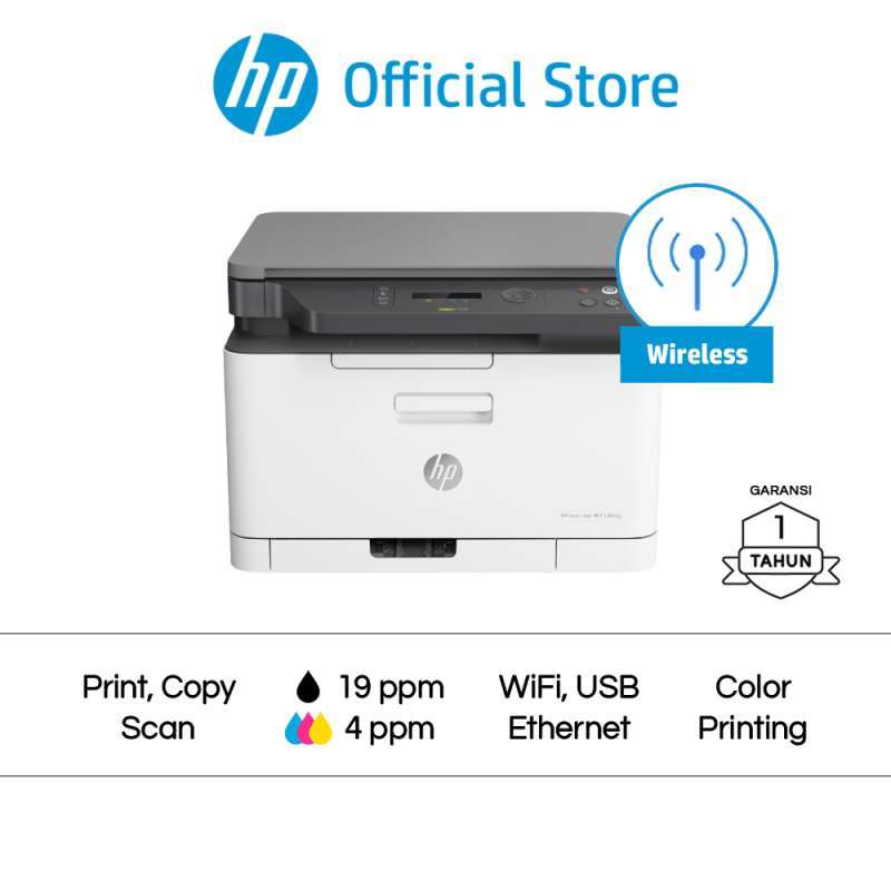 Hp Laser Colour Mfp 178 Nw 🔥 Harga & Spesifikasi Terbaru September 2025