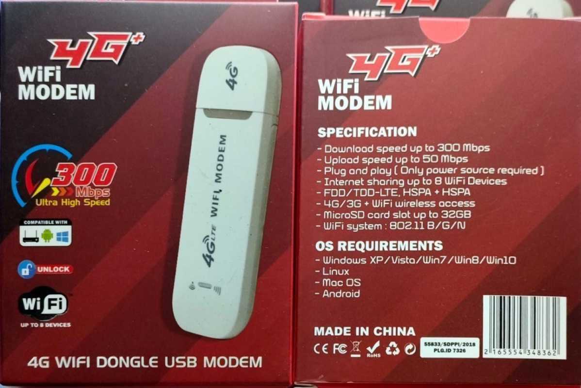 Modul Modem Promo Modem Wifi 4g Lte 300mbps Modem USB Gsm Wifi Dongle Diskon 6% Di ...
