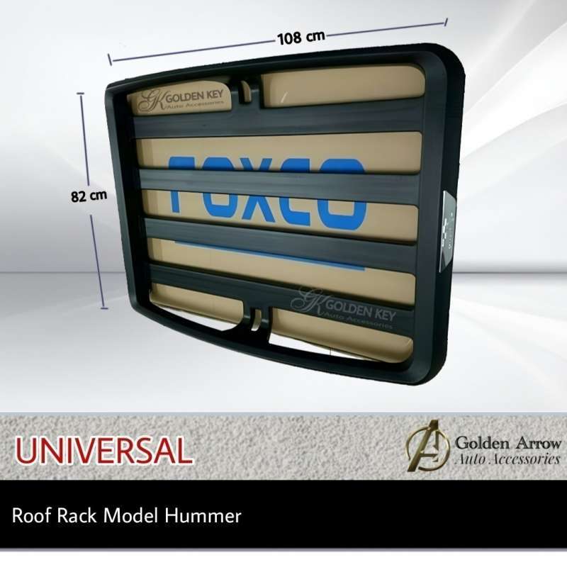 Jual Roof Rack Hummer Rak Bagasi Atas Mobil Universal di Seller Golden ...