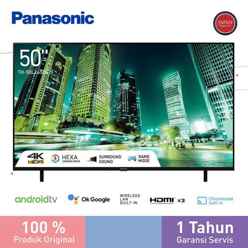 Promo Panasonic Th50lx650g Led 4k Tv [50 Inch] Diskon 16 Di Seller