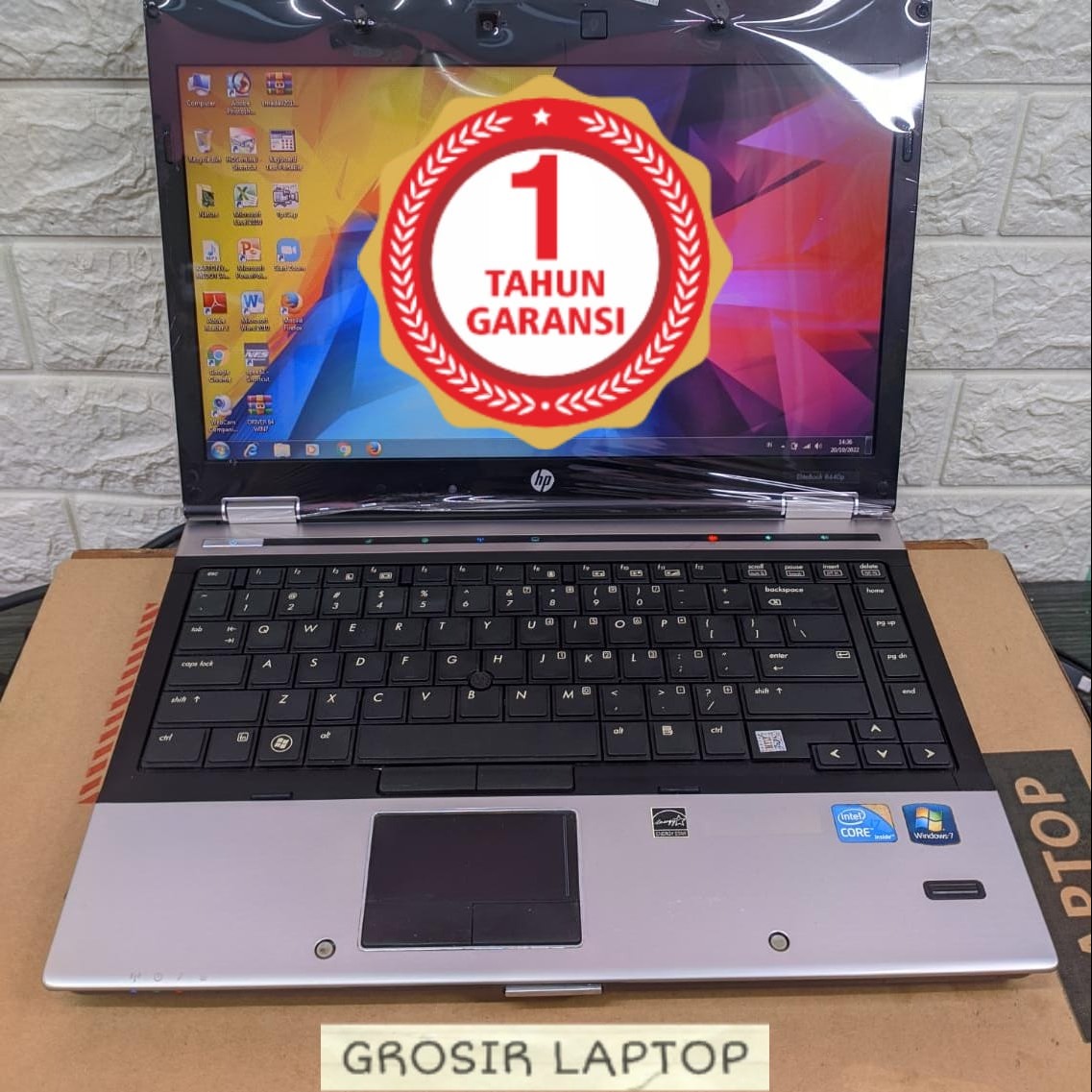 Jual LAPTOP HP H05 Core i7 RAM 8GB SSD 512GB LAYAR 14in NORMAL NOMINUS