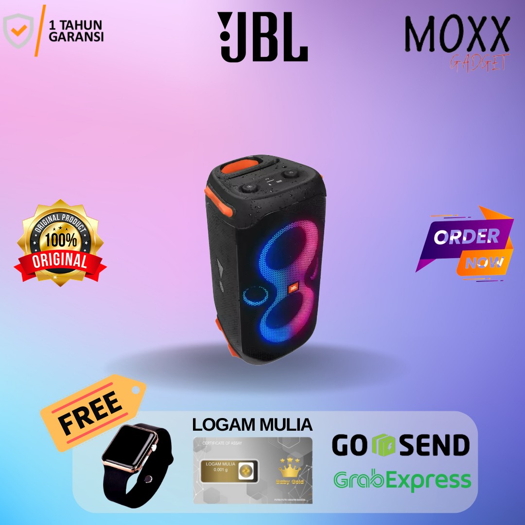 Jual JBL Speaker Partybox 110 Portable Bluetooth di Seller Moxxgadget