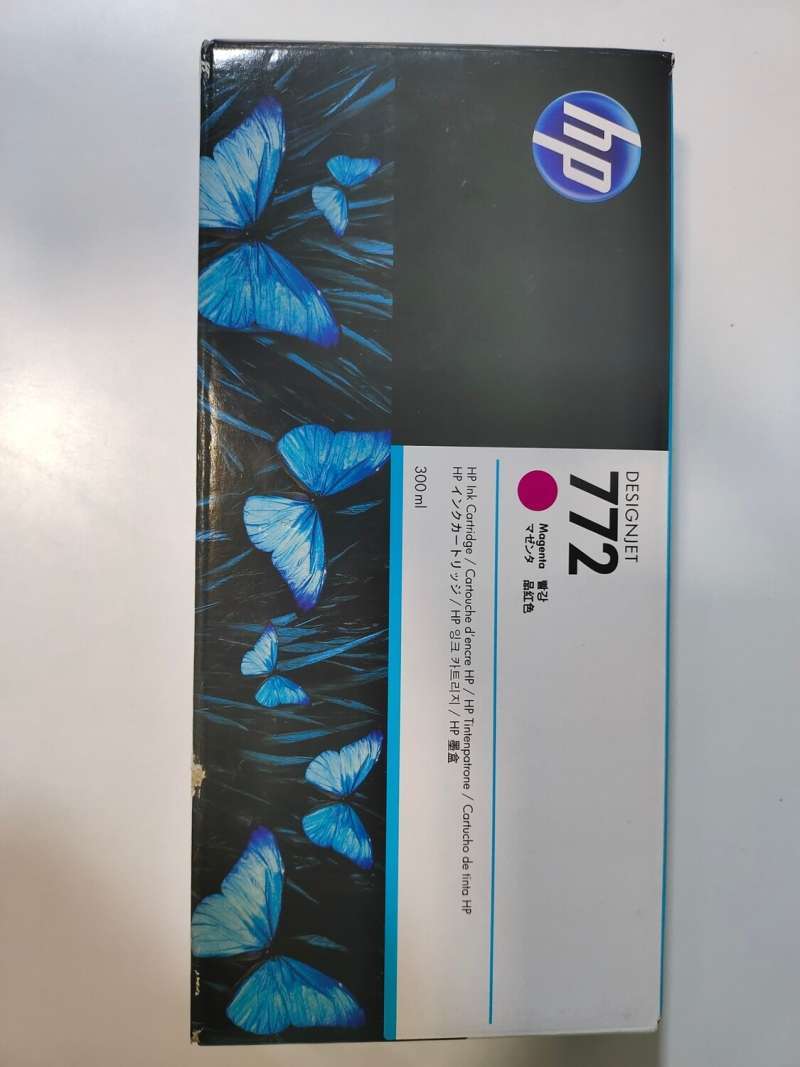 Jual Tinta Hp 772 300ml Magenta Designjet Ink Cartridge Cn629a Di