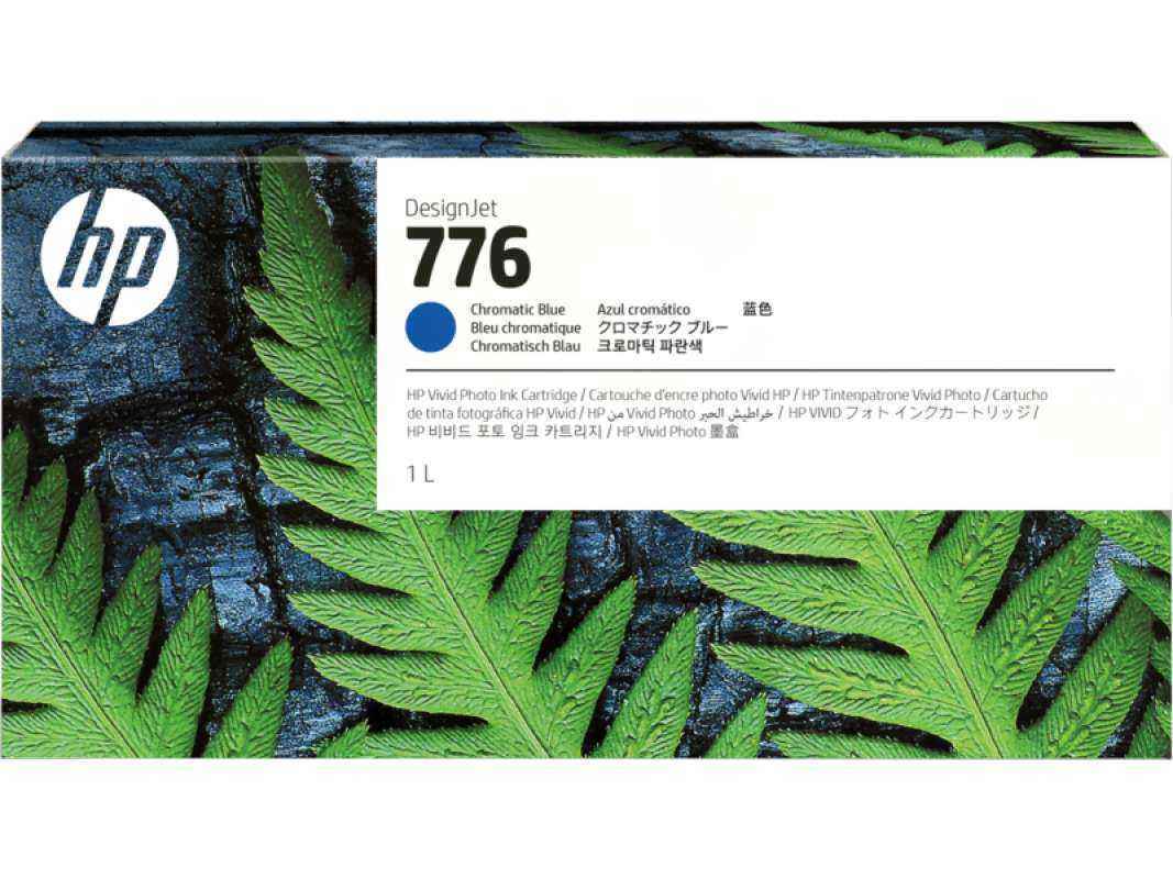 Jual Tinta Hp 776 1l Chromatic Blue Ink Cartridge 1xb04a Di Seller ...