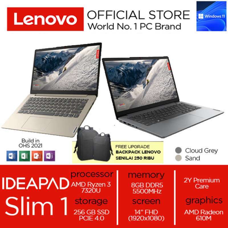 Jual Lenovo Ideapad Slim 1 14 Ryzen 3 7320 8gb 256ssd W11 ohs 14 0fhd jual-lenovo-ideapad-slim-1-14-ryzen-3-7320-8gb-256ssd-w11-ohs-14-0fhd