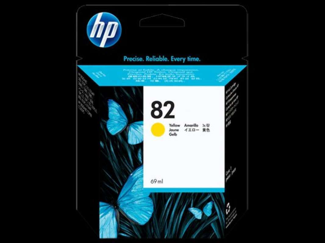 Jual Tinta Hp 82 Yellow 69ml Ink Cartridge C4913a Di Seller Print Scan ...