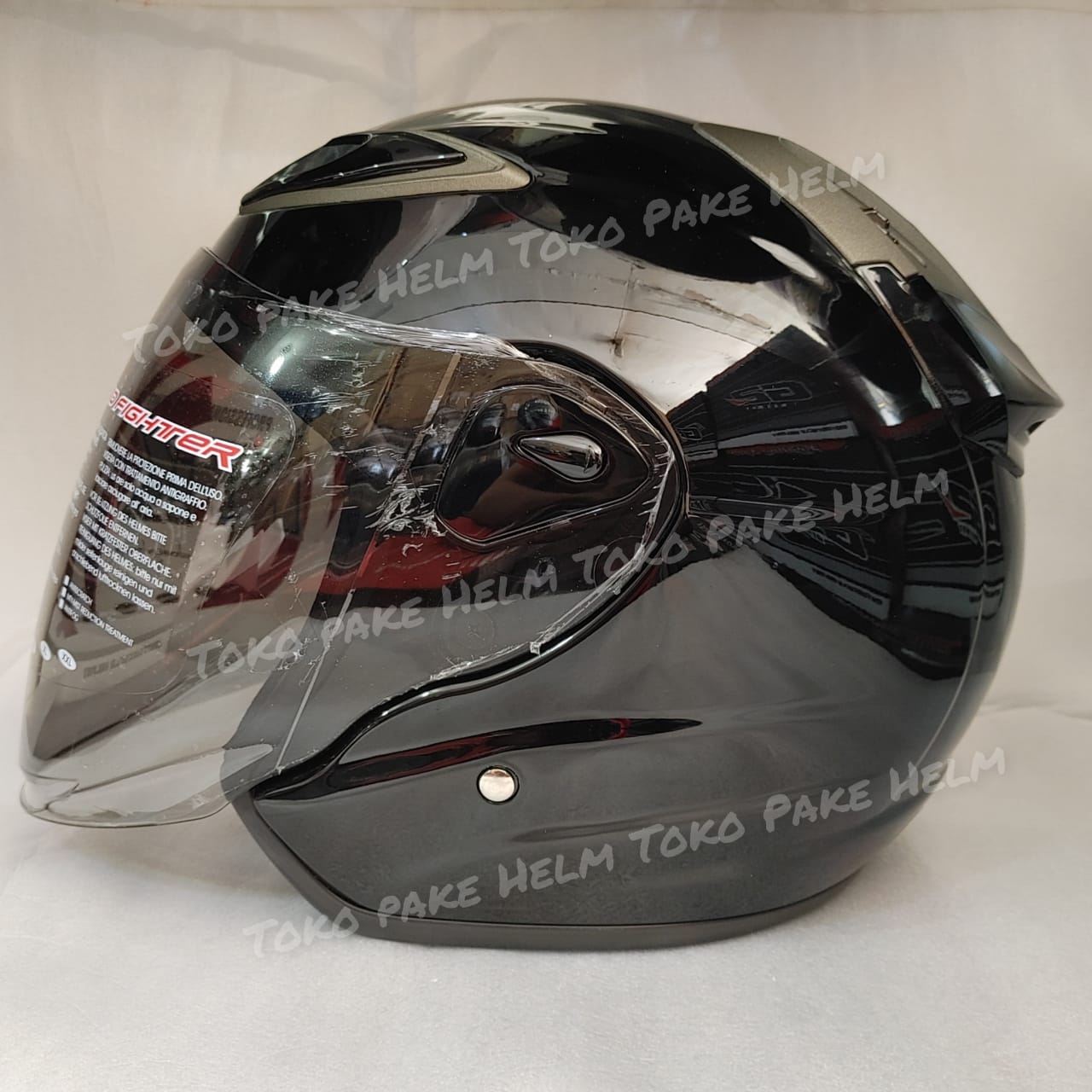Helm nhk half face hotsell terbaru