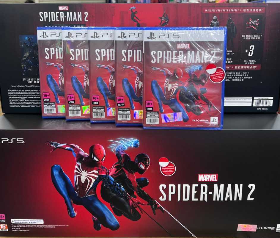 Marvels SpiderMan 2 Limited Edition PS5 Bundle Collectors Edition