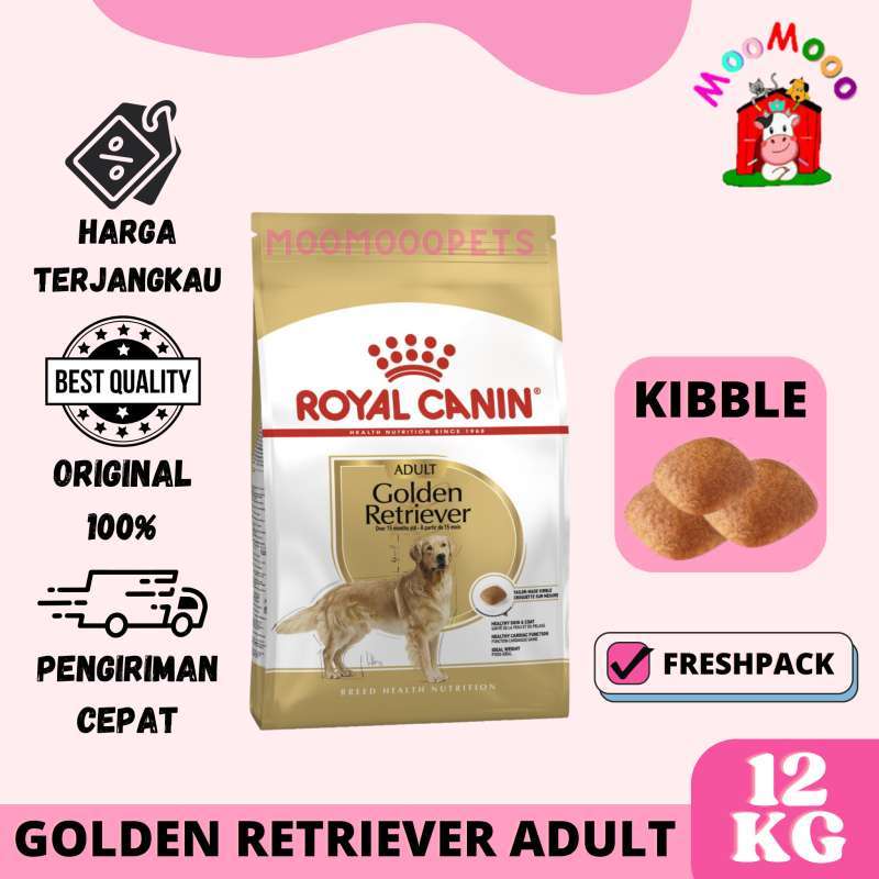 Jual Royal Canin Golden Retriever Adult 12kg Dog Food Makanan