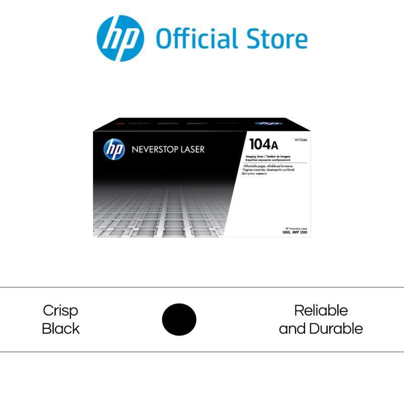 Jual Tinta HP 104A Black Original Laser Imaging Drum / Hitam