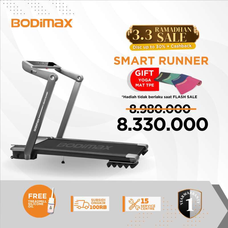 Treadmill bodymax best sale