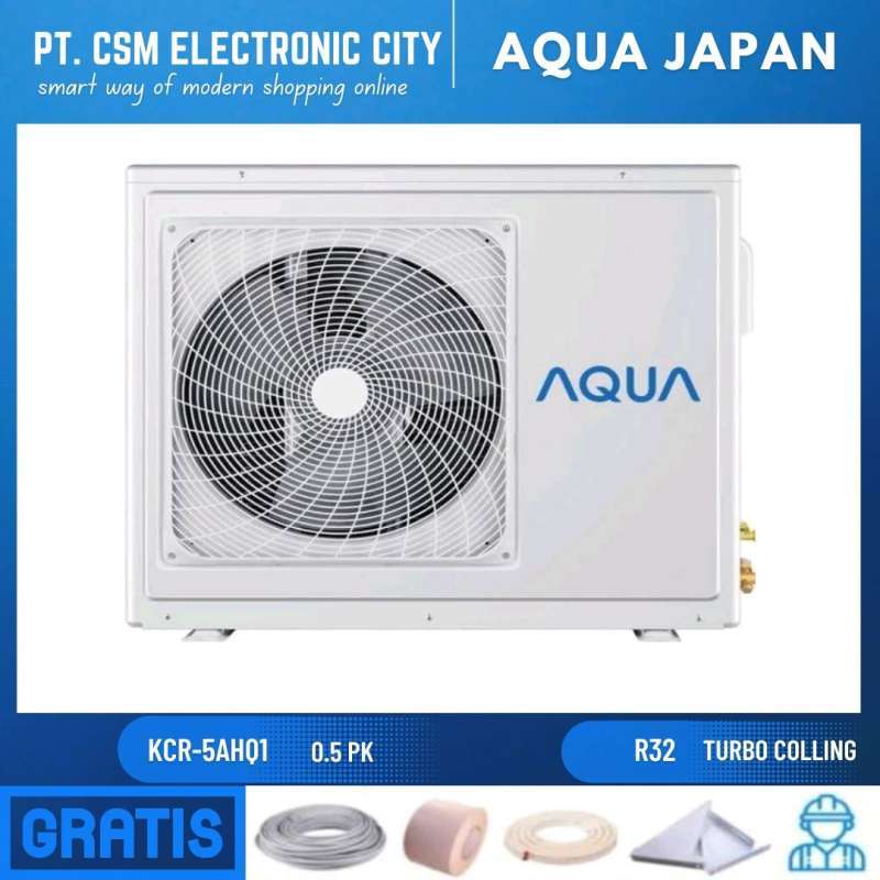 Jual Ac Aqua 0.5 Pk Aqa-kr5ahq1 0.5 Pk Standard Turbo Colling R32 ...