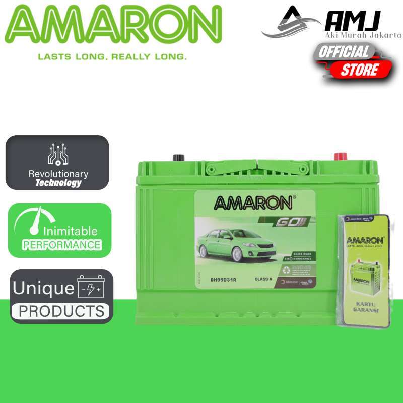 Jual Aki Mobil Mitsubishi Kuda Diesel N70Z / 95D31R Amaron GO Aki