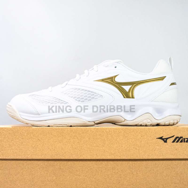 Sepatu Volley Mizuno Dynablitz White V1GA212158 Original BNIB