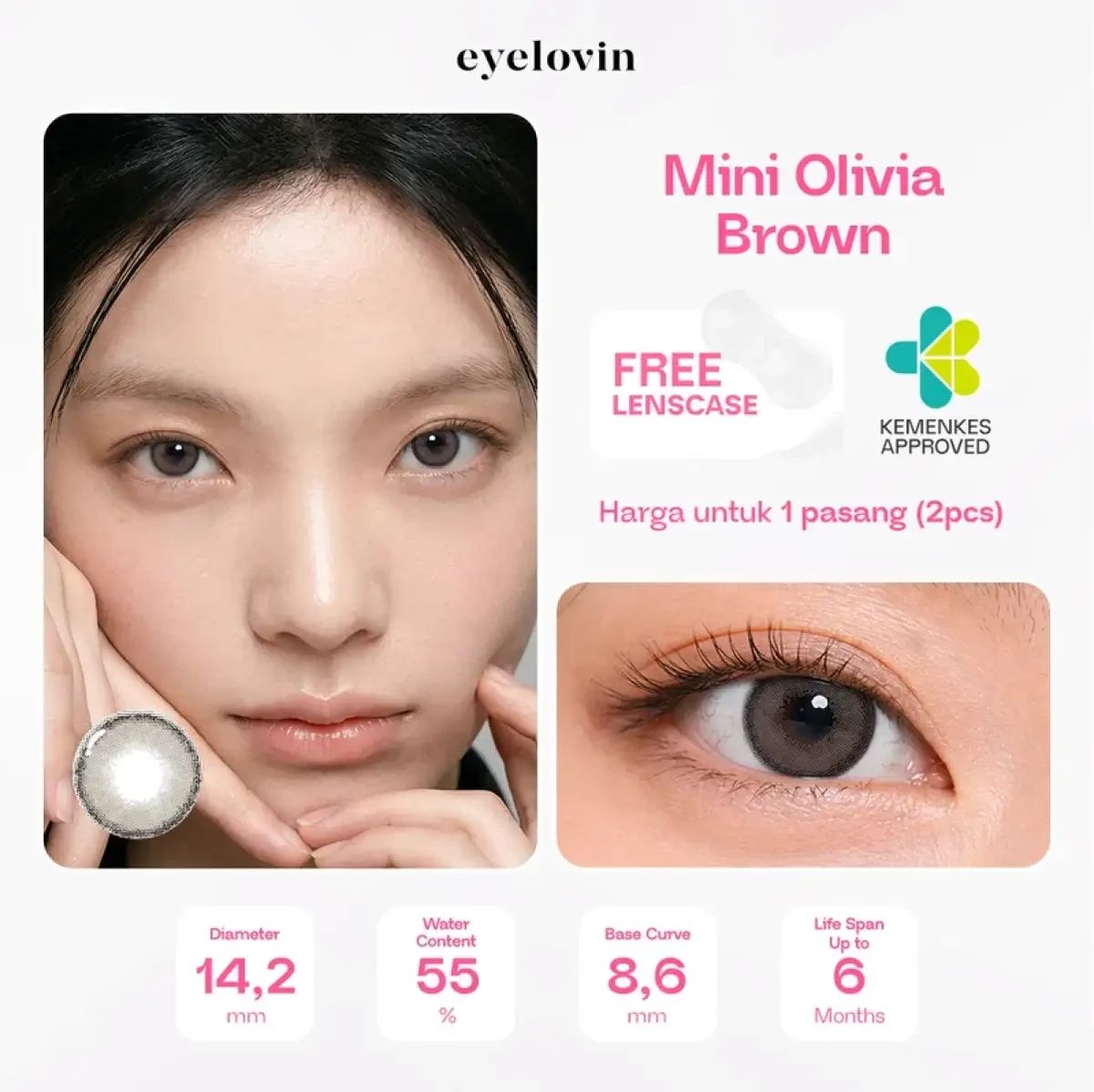 Mini Topper Islamic Jual Soft Lens Olivia 🔥 100% Original, Harga & Kualitas Terbaik Oktober ...