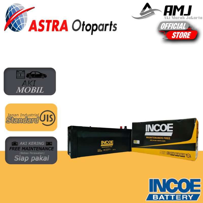 Jual Aki Genset INCOE MF Astra N100 / 95E41R Aki Kering 12V / 100Ah