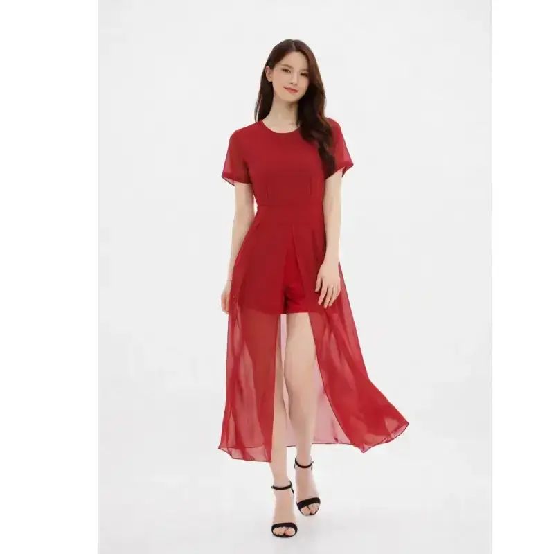 denim dress long women Women's Layers Maxi with Tiered Silhouette – Wash Lab – washlabshop Men's Brown Satin Dress stolen-stores Size:66 Regular payment of duties due